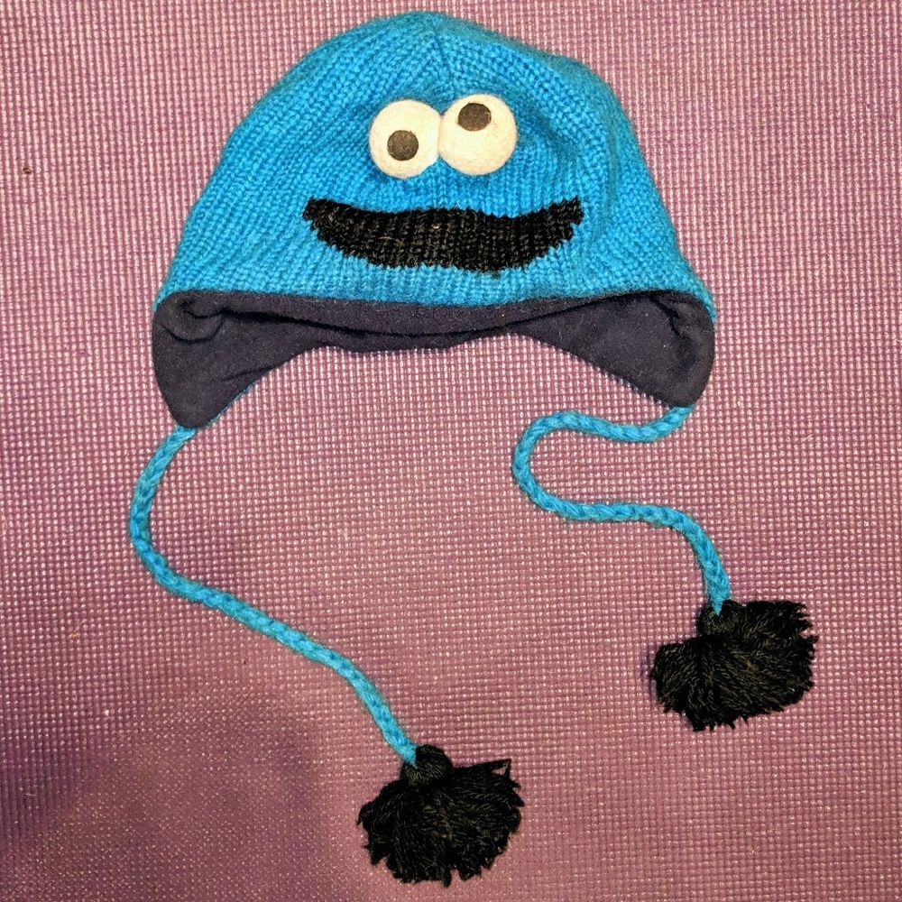 ♥️Cookie Monster wool hat